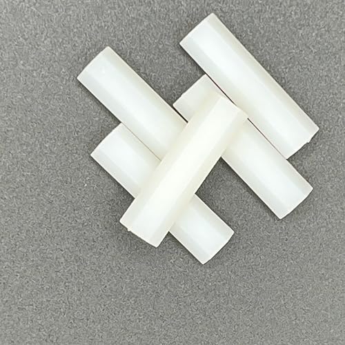 Generic #4-40 nylon hex standoffs, 3/4 inch, 25-pack.