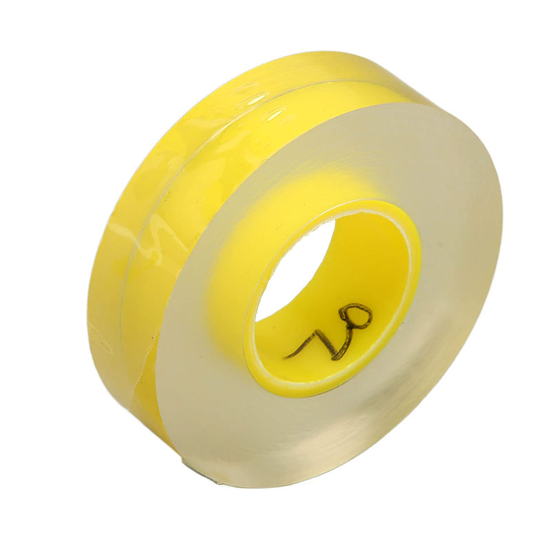 Brrnoo 20mm Watch Protective Film Tape, Anti Static, Transparent PVC, Prevent Scratches, Easy Removal, Yellow, 20 x 18mm