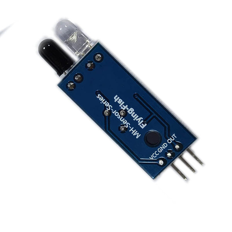 [Australia - AusPower] - Kiro&Seeu 5pcs IR Infrared Obstacle Avoidance Sensor IR Transmitting and Receiving Tube Photoelectric Switch 3-pin Compatible with Ar-duino Smart Car Robot 