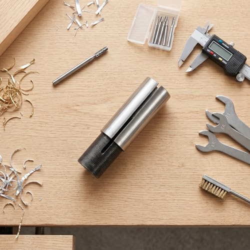 6mm to 3.175mm Precision Engraving Bit CNC Router Tool Adapter Collet for Grinding Engraving Machine ER Collet