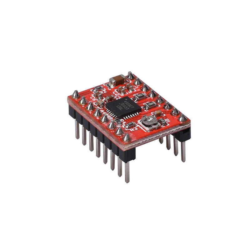 5pcs/lot Reprap Stepper Driver pololu A4988 Stepper Motor Driver Module with Aluminum Heat Sink for ramps 1.4 3D Printer