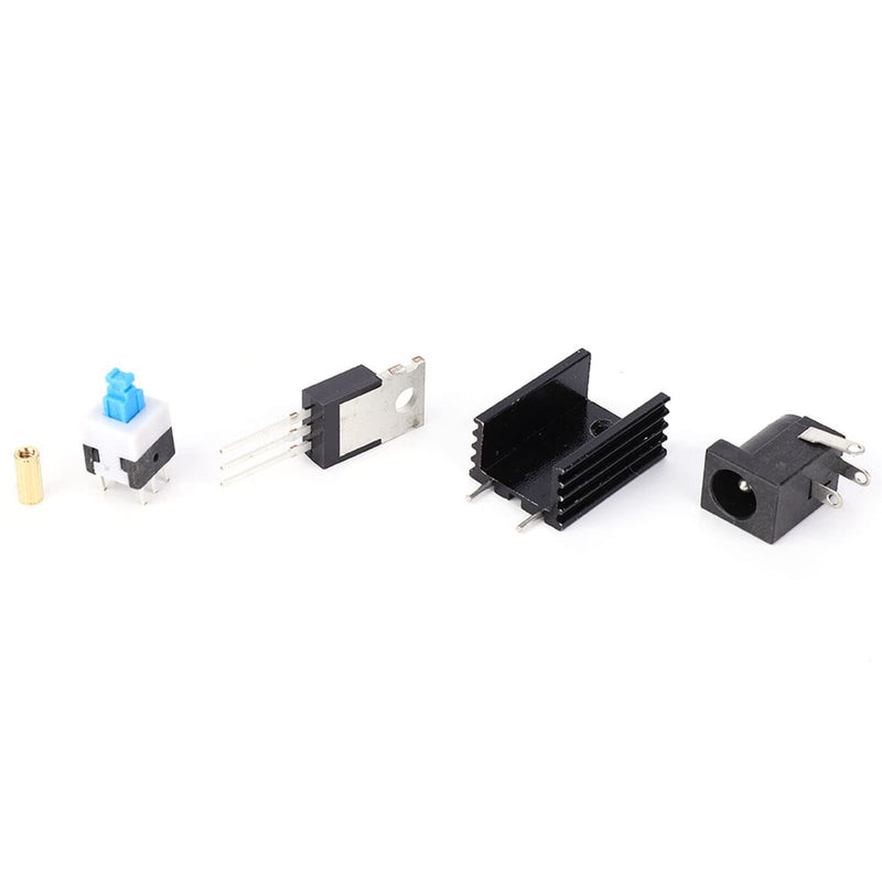 [Australia - AusPower] - Coil Kit Mini Coil LED LED Spark Plug Module DIY Electronics Kit DC12V (Kit) 