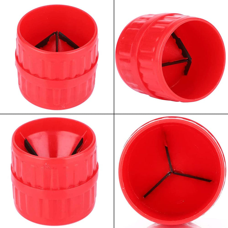 [Australia - AusPower] - ATB-Foger 2 in 1 Deburring Plastic Universal Copper Pipe Pipes Deburring Inner External Cutter for Copper Aluminium and Soft Steel Tubes Indoor and Outdoor 5-38 mm 