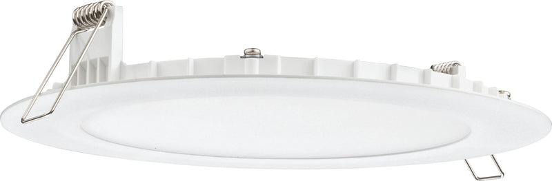 [Australia - AusPower] - Juno WF6 SWW5 90CRI MW M6 Round Baffle LED Downlight, 120 Volts, 2700K/3000K/3500K/4000K/5000K, Triac Dimming, 6-Inch, Matte White 6-Inch Ultra Thin Trim 