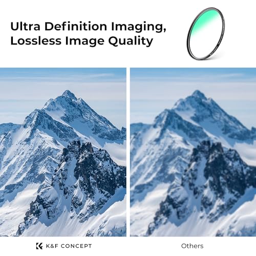 K&F CONCEPT 82mm Ultra-Low Reflectivity MCUV Lens Protection Filter
