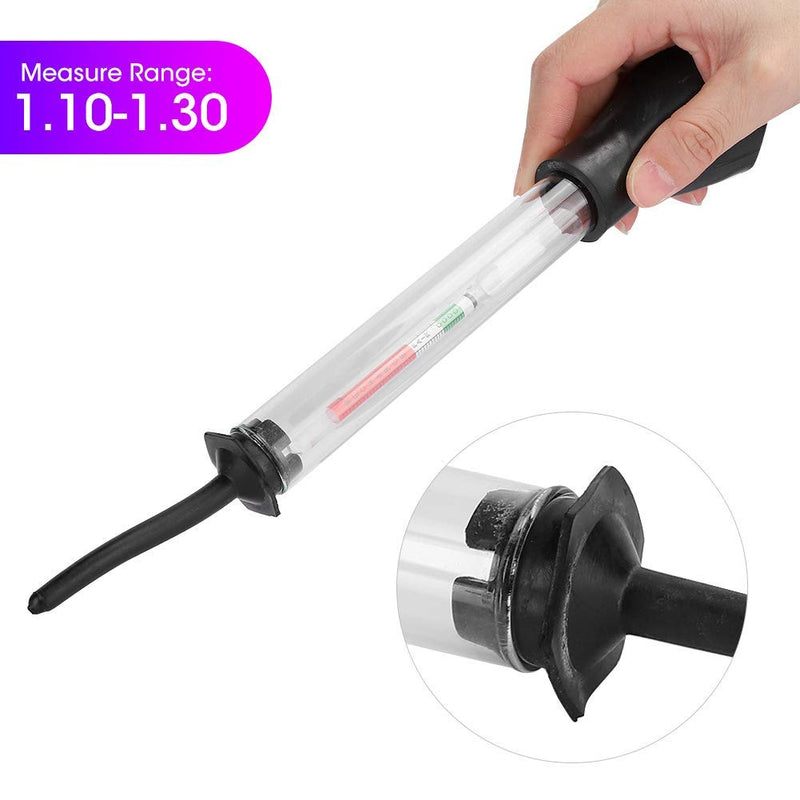 [Australia - AusPower] - for battery hydrometer Battery Hydrometer, Battery Electrolyte Hydrometer Tool Fast Dectection Electro-Hydraulic Density Meter Tester 8in Car Repairing Tools 