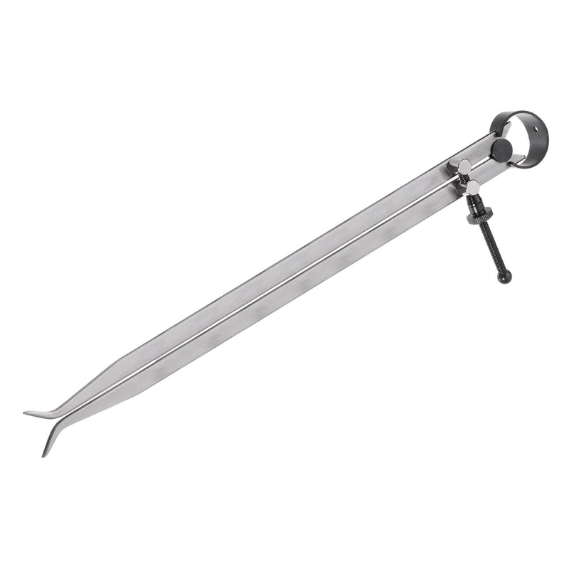 [Australia - AusPower] - Spring Joint Caliper - [16 Inch] Carbon Steel Adjustable Spring Inside Caliper with Solid Nut for Metalworking Drawing Use, Silver Tone 16 Inch 