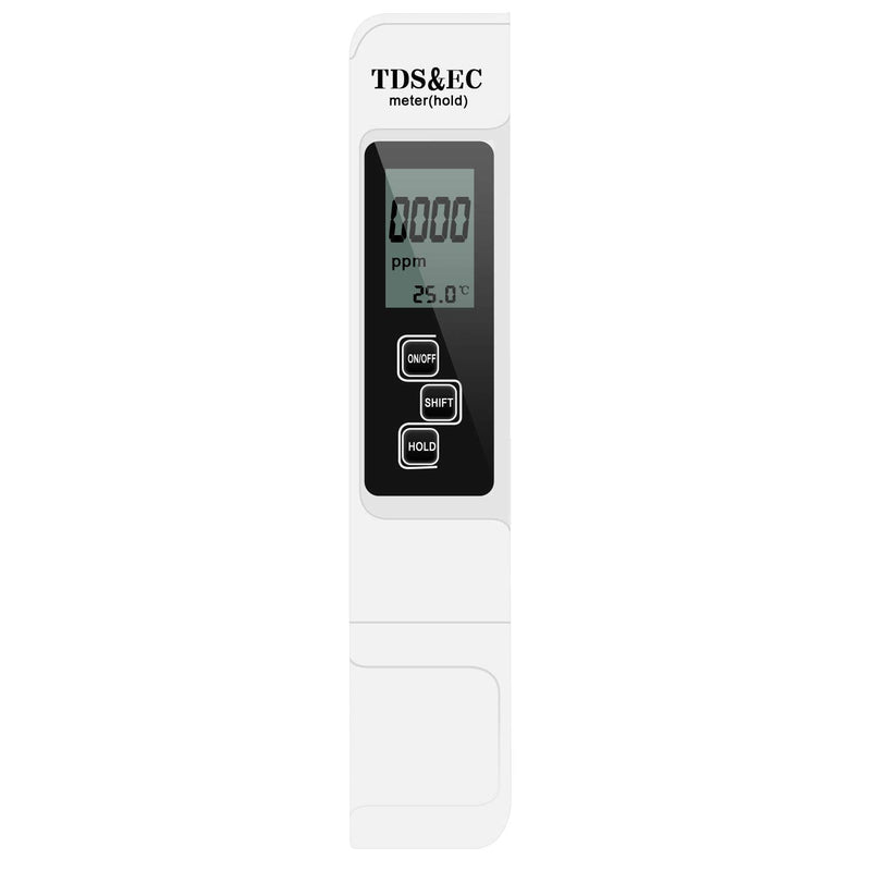 [Australia - AusPower] - iPower LGTESTWATERPHV1 Digital pH Meter, 0.01 High Accuracy, Water Quality Tester for Household Drinking Water, Swimming Pools, Aquariums PH&TDS&EC 