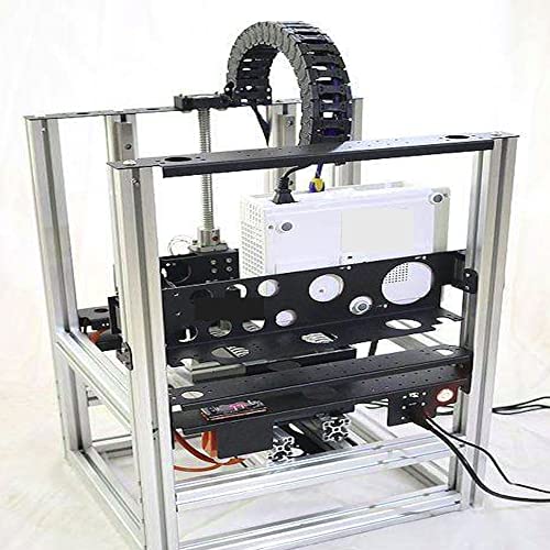 4 Pcs 200mm Aluminum Extrusion V Slot 2040 European Standard Anodized Profile Frame Machine for 3D Printer Parts Linear Rail CNC DIY Equipment, Electrophoresis Black, Black 200mm