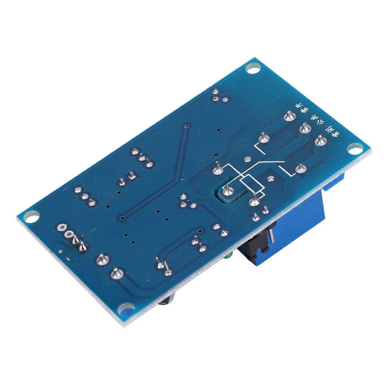 Light Sensor Relay Module, Brightness Controlled Twilight Switch with Adjustable Delay, Photoresistor Diode Protection, DC 12 V for Automatic Light Control Outdoor DC 12V