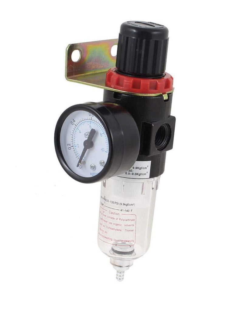 [Australia - AusPower] - YXQ AFR-2000 Pneumatic Filter Regulator Air Compressor Source Treatment Unit with Pressure Gauge 