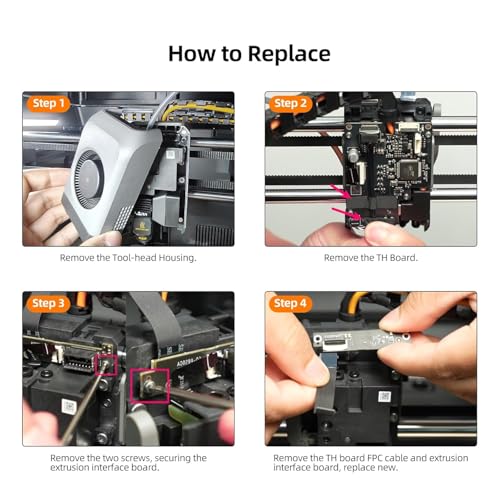 Extrusion Interface Board Replacement for BambuLab P2S: PCB Adapter Circuit Board - Ensured Precision Printing 3D Printer Accessories