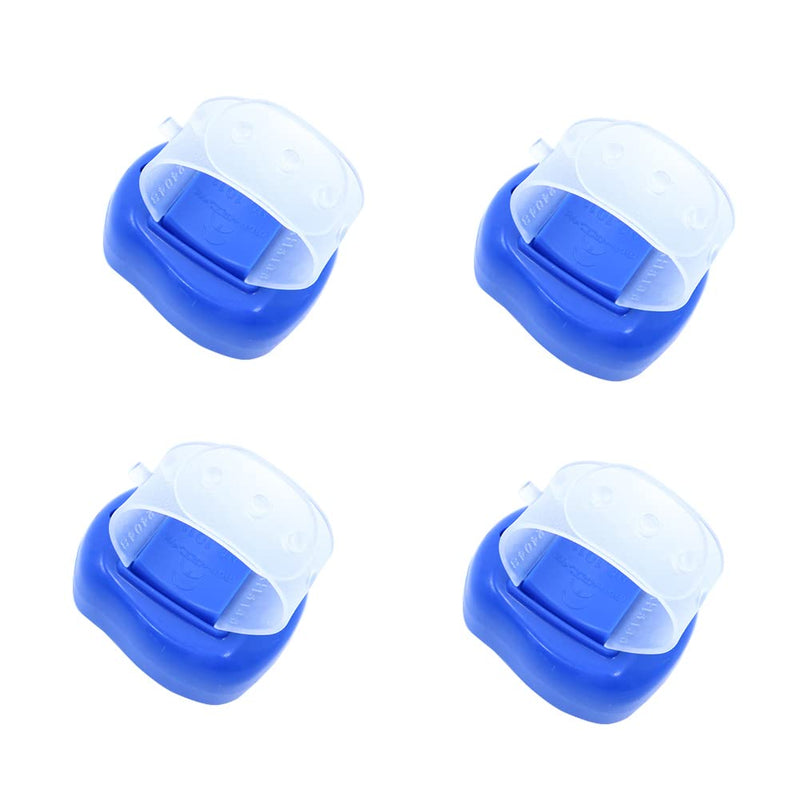 DollaTek 4pcs Mini Stitch Marker Row Finger Counter LCD Display Electronic Digital Counter