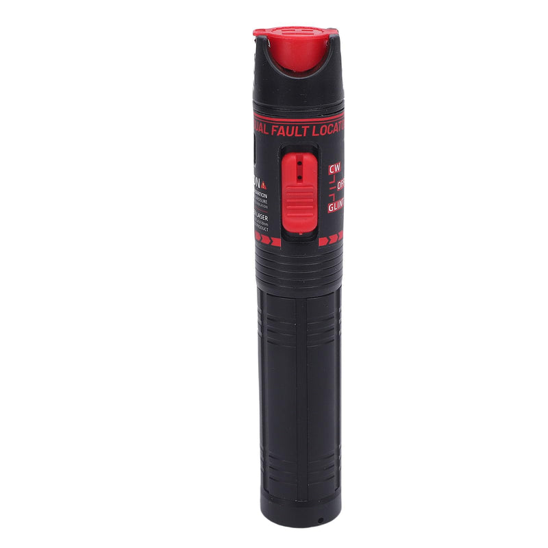 [Australia - AusPower] - Fiber Optic Visual Fault Locator 15KM Universal Connector Rechargeable Light Pen VFL Tester Portable Design for Maintenance and Circuits 