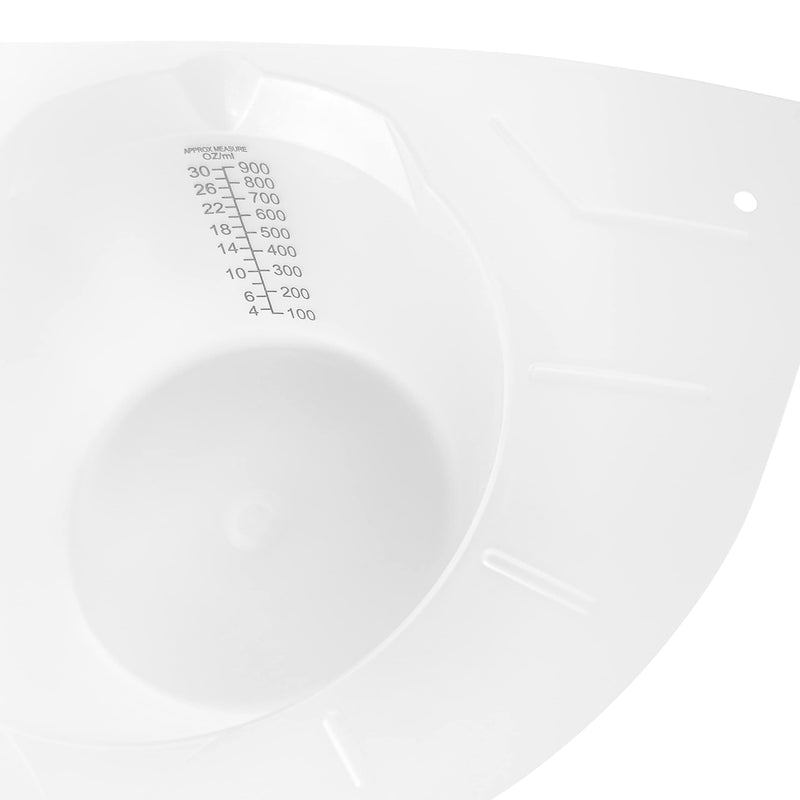 [Australia - AusPower] - Caremax Supply Urine Collection Hat for Toilet – Pack of 5 – Frosted Urine Measuring Container with Clear Readings – Sturdy and Durable – Universal 