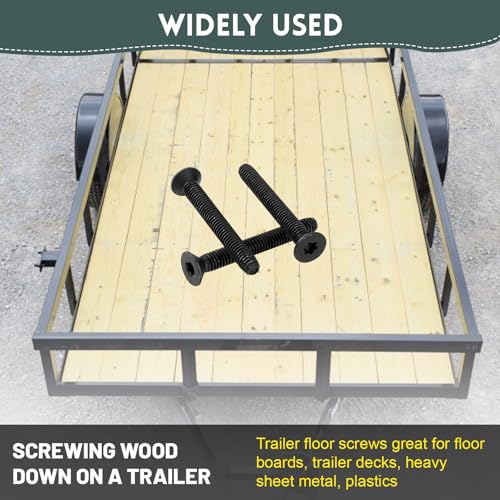 Trailer Deck Screws, 5/16-18 x 2-1/2" for Trailer Flooring & Metal