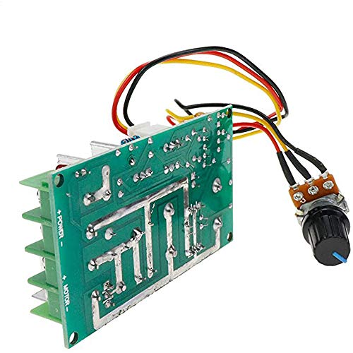 PWM DC Motor Speed Controller 12V 24V 36V 48V High Performance Drive Module, Adjustable Electronic Speed Controller PWM for 20A Ultra Small LED Dimmer
