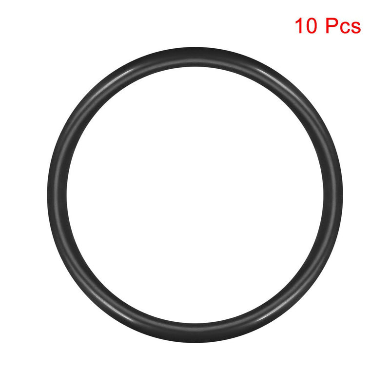 [Australia - AusPower] - uxcell Nitrile Rubber O-Rings 60mm OD 52mm ID 4mm Width, Metric Sealing Gasket for Automotive Machine Plumbing, Pack of 10 52mmx60mmx4mm 