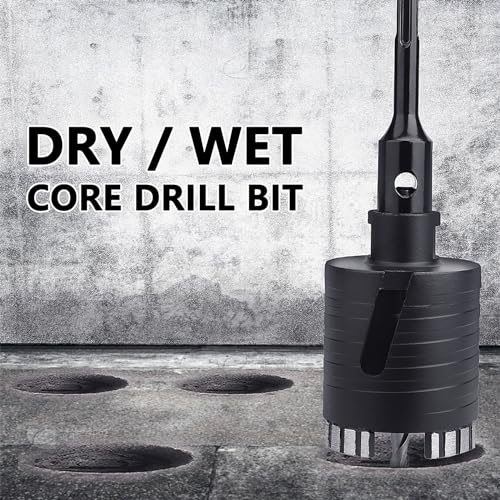 82mm (3-1/4 inch) Dry Core Drill Bit with SDS Plus Adapter for Concrete 82mm ( 3-1/4 inch )