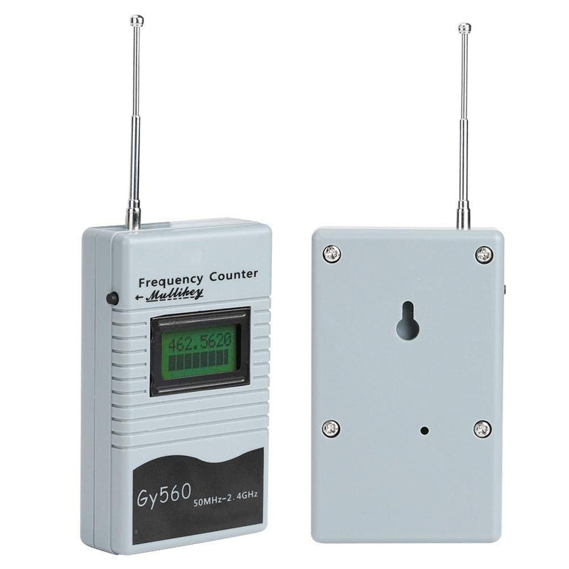 [Australia - AusPower] - Frequ Counter, High Frequency Counter, Gy560 50 MHz to 2.4 GHz Portable Frequency Counter, Two-Way High Frequency Meter for Car Boats 