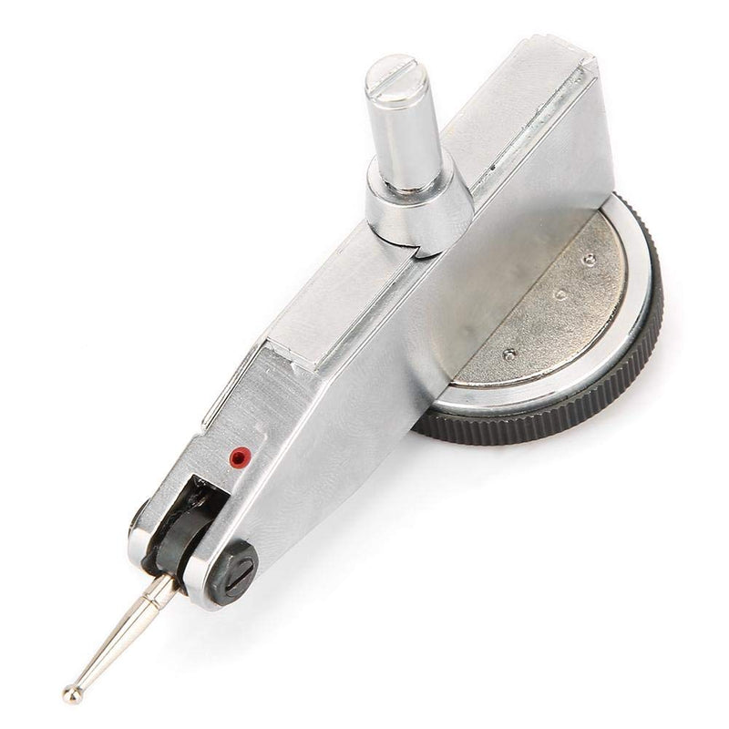 [Australia - AusPower] - 0.01mm Flexible Precision Dial Gauge Test Indicator 0-0.8mm Metric Dial Gauge Set for Measuring Narrow or Concave Objects 