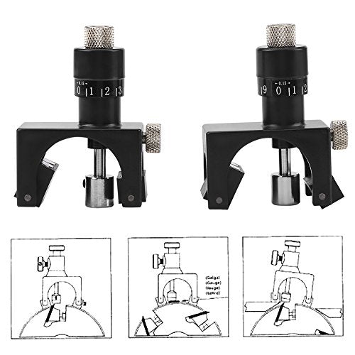 Planer Blade Setter, Akozon Jointer Planer Knife Set 2pcs Magnetic Planer Blade Setting Jig Gauge Setter Woodworking Tool