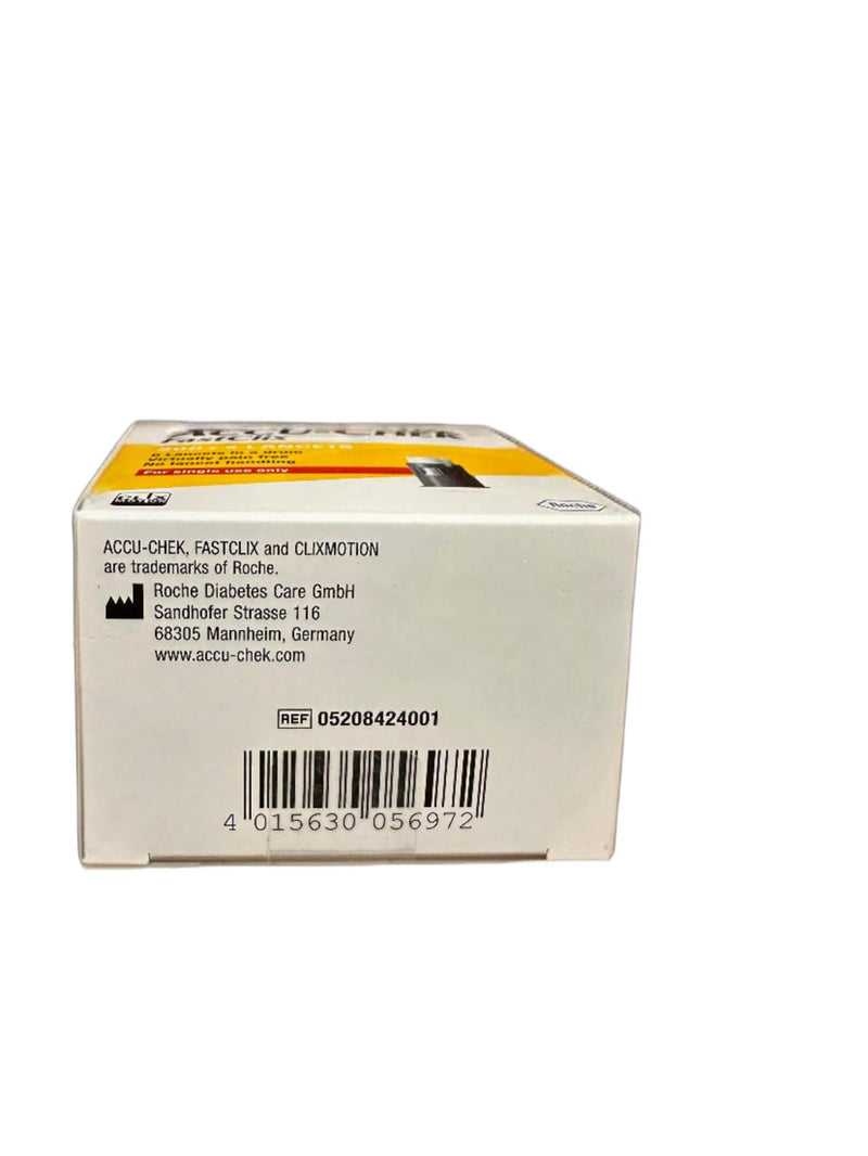 ACCU-CHEK FASTCLIX 200 PLUS 4 LANCETS - 200