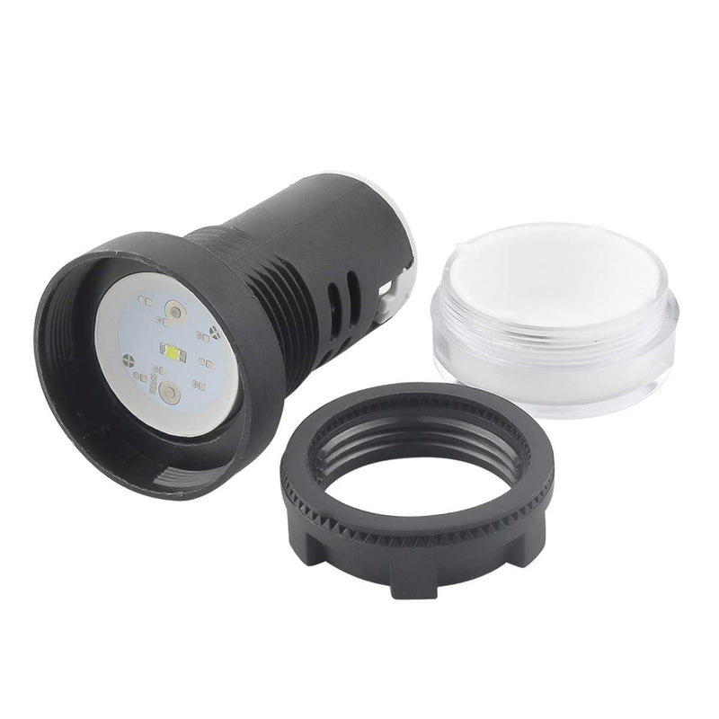 [Australia - AusPower] - 10Pcs Indicator Light AC/DC 24V, 22mm Panel Mount, for Electrical Control Panel, HVAC, DIY Projects Multicolor 