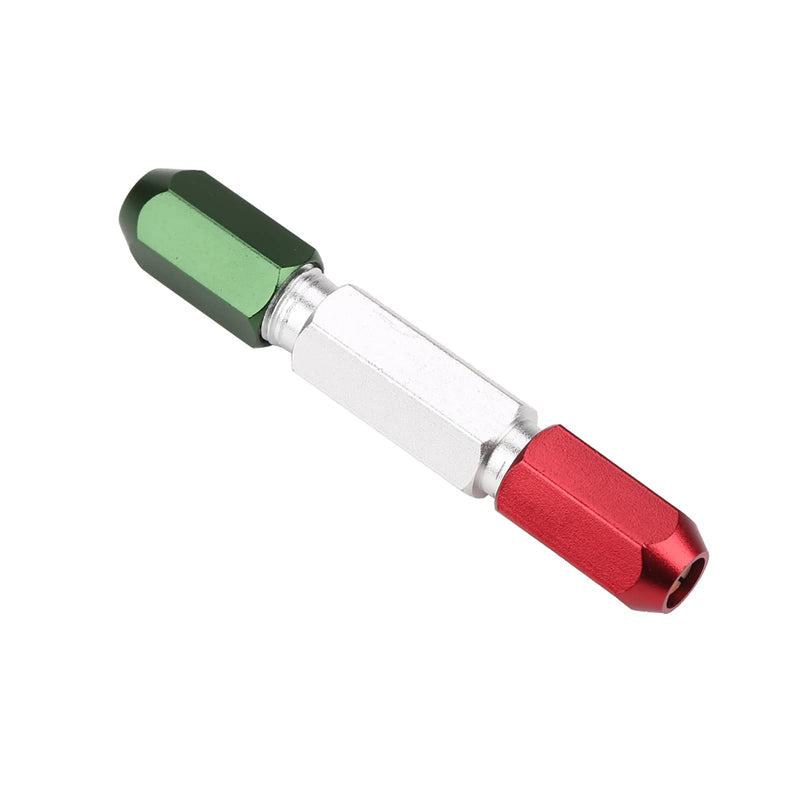 [Australia - AusPower] - Fafeicy Pin Gage Handle, Pin Handle, Pin Gage Handle Aluminum Alloy Double End No Handle Green Red Range, gage Block Accessories (0.3-1mm) 0.3-1mm 