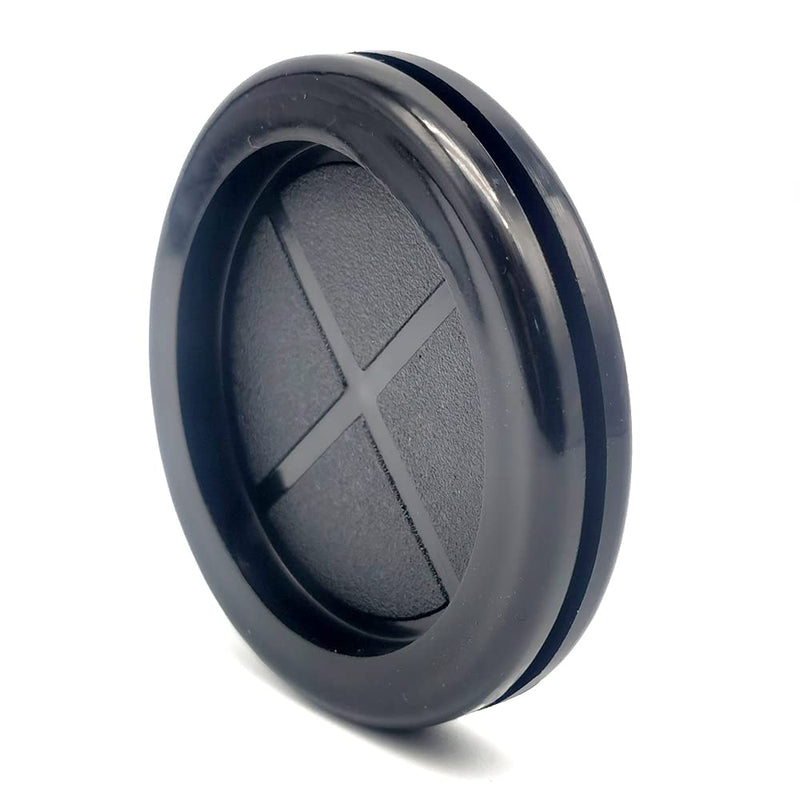 [Australia - AusPower] - Rubber Grommet, Rubber Grommets for Wiring, 2-1/8" ID, 2-1/2” Drill Hole, Rubber Hole Plugs, Synthetic Wire Grommets Protector, Firewall Plug Grommet, Double-Sided - 4 Pack 2-1/2" drill hole,2-1/8" ID 