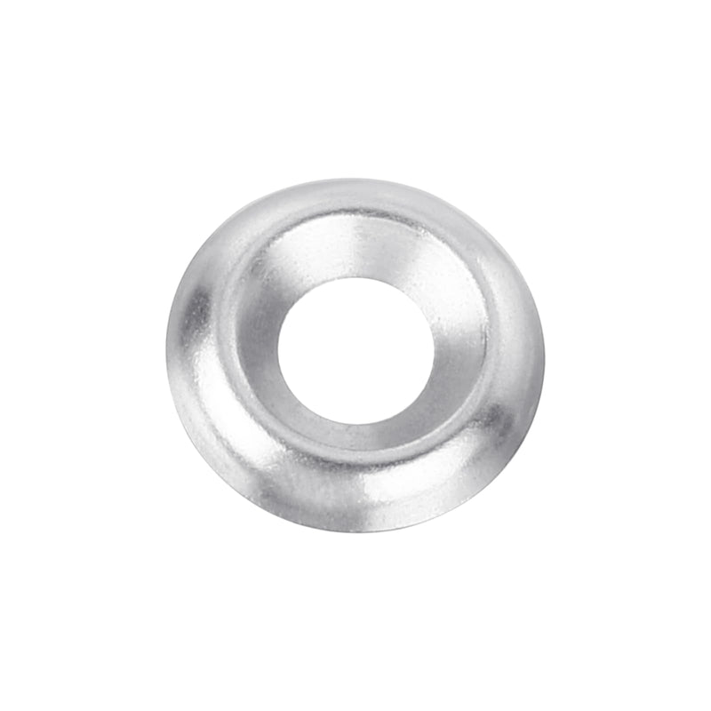 [Australia - AusPower] - uxcell #8 304 Stainless Steel Cup Washer Countersunk, 200pcs Countersunk Finish Washers for Screw Bolt 200 