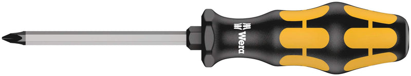 Wera - 5018283001 932 S6 Screwdriver Set Kraftform Chiseldriver & Rack, 6Piece
