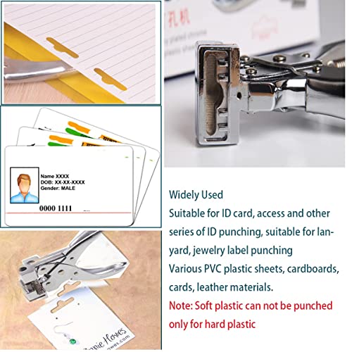 Suprwin heavy-duty manual T-shaped hole punch tool for cutting hanger holes in materials