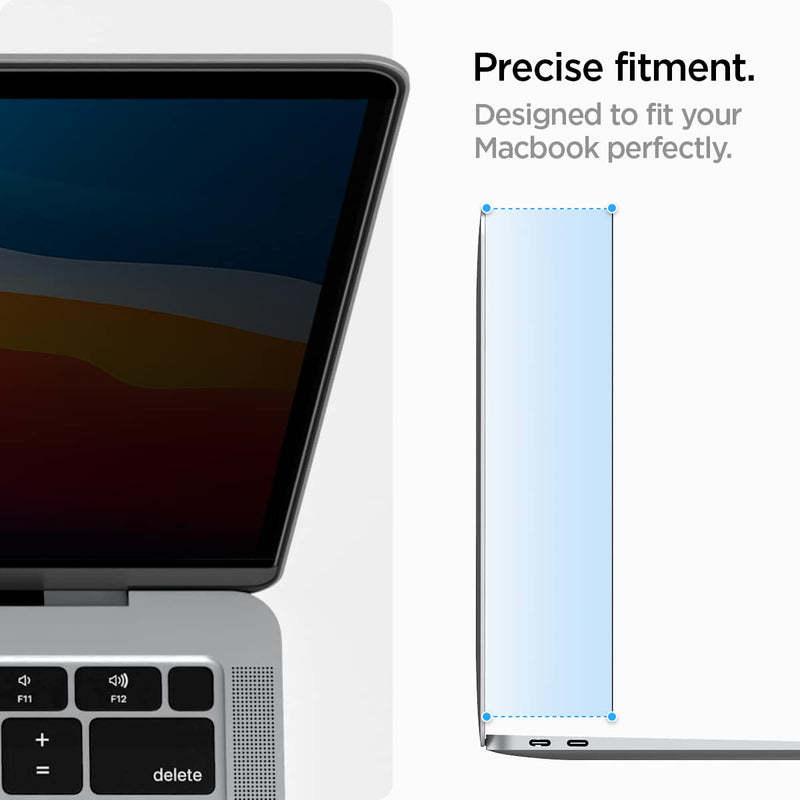 [Australia - AusPower] - Spigen Privacy Filter Screen Protector [SafeView] designed for MacBook Pro 13" (M1 2020/2019/2018/2017) & MacBook Air 13" (Retina 2020/2019/2018) MacBook Pro / Air 13" (M1/ Retina) 