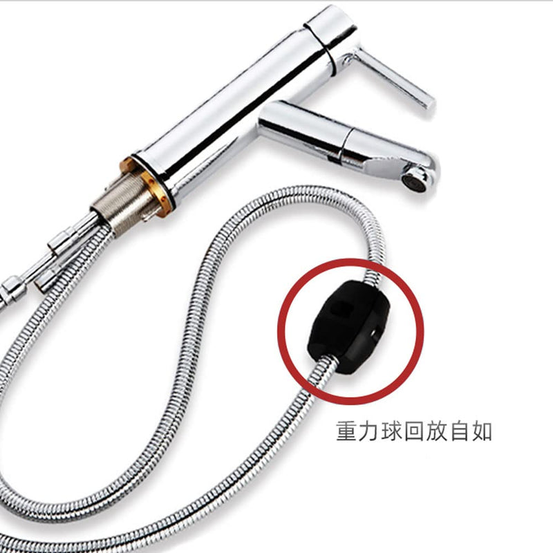 [Australia - AusPower] - LATRAT Tap Weight Hose Weight Kitchen Basin, Hose Weight Kitchen Basin, Faucet Sink Pull Weight Tap Replacement Part, Black 
