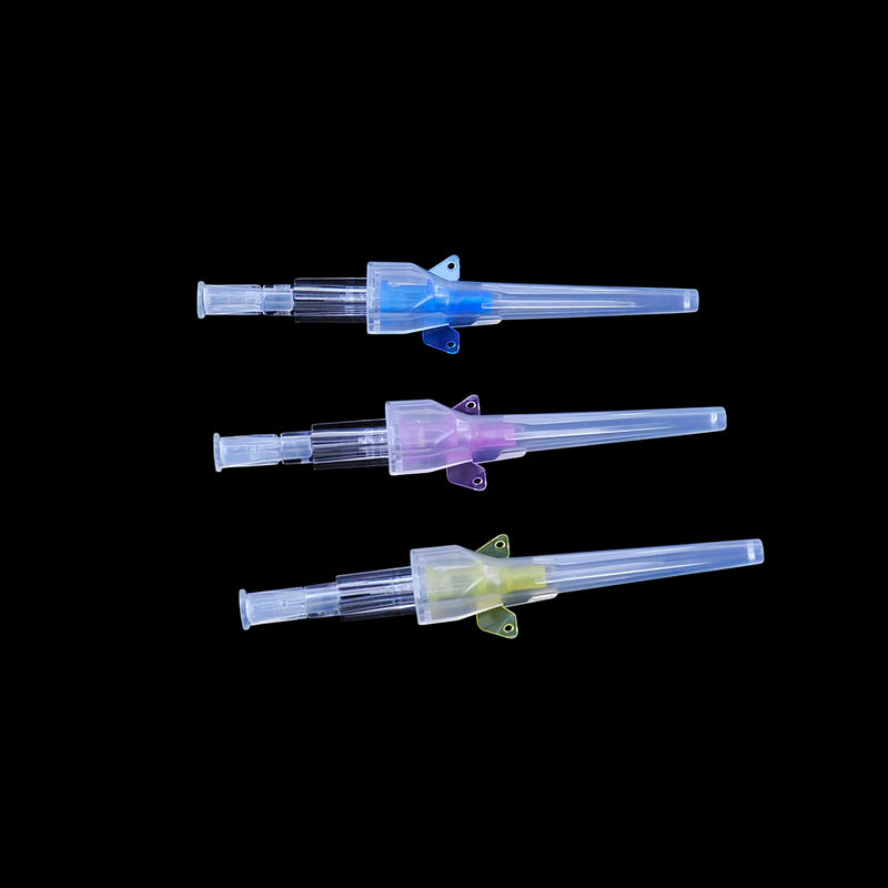[Australia - AusPower] - Veterinary Disposable Butterfly Type IV Cannula Catheter with Wings 22G Veterinary Instruments(22G,50PCS) 50 Blue,22G 