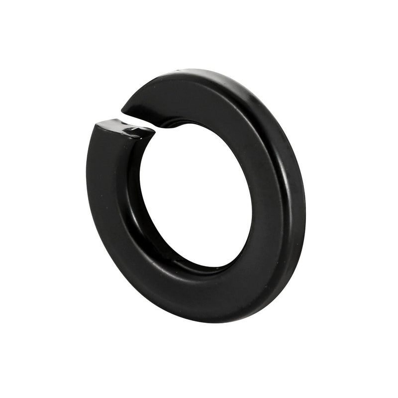 [Australia - AusPower] - M8 Black Spring Lock Washer, 304 Stainless Steel, Black Coating Split Lock Washer Elastic Gasket, for Screws Fasteners, 50 PCS M8 