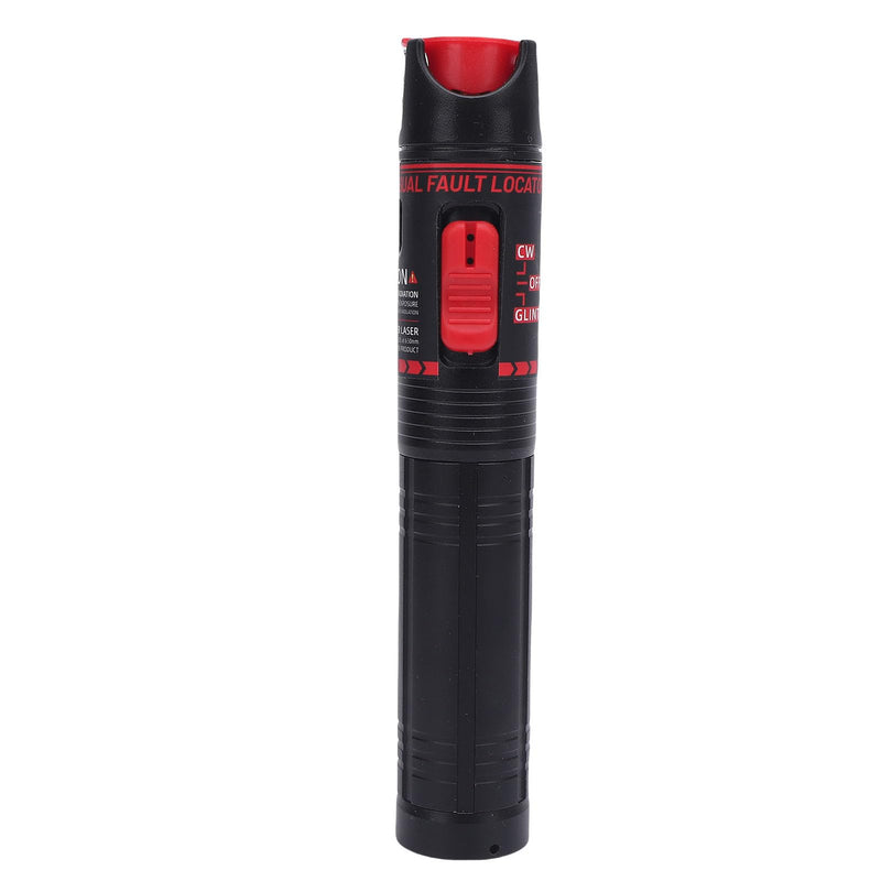 [Australia - AusPower] - Fiber Optic Visual Fault Locator 15KM Universal Connector Rechargeable Light Pen VFL Tester Portable Design for Maintenance and Circuits 