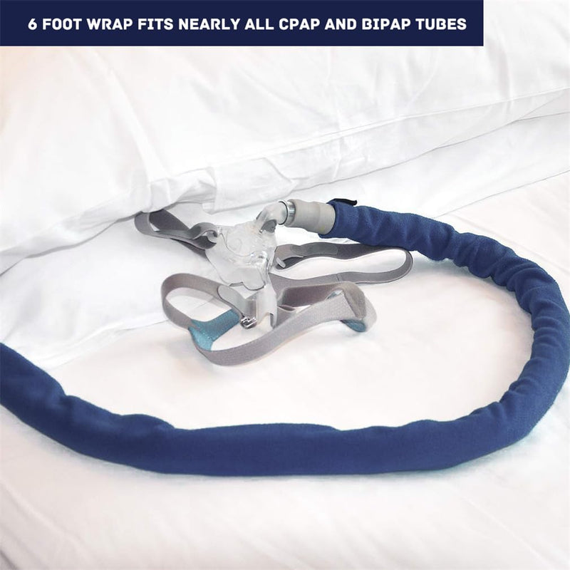 [Australia - AusPower] - CPAP Hose Cover 6ft CPAP Mask Tube Protector CPAP Hose Cover Soft Fleece Hose Insulator with Zip for Most CPAP Hoses 