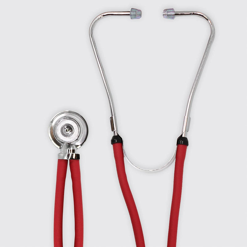 [Australia - AusPower] - Dixie Ems Sprague-Rappaport Type Two Tube Stethoscope – Burgundy 