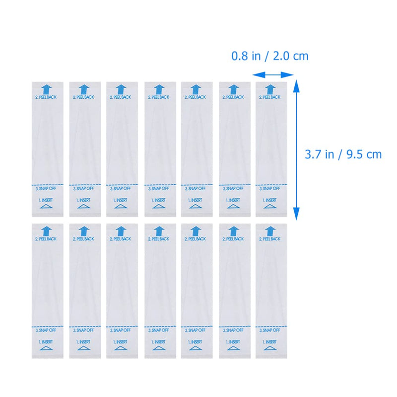 [Australia - AusPower] - Healifty Disposable for DigitalThermometers, 300Pcs OralThermometer Covers, ThermometerSleeves for Oral Ear RectaThermometer 
