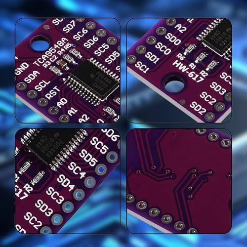 TCA9548A I2C Multiplexer Module 8 Channel 1.8-5V Arduino Pack of 10 | I2C expansion module for multiple sensors, OLED displays and DIY electronics projects