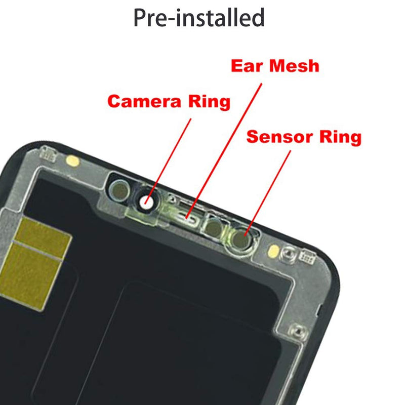 [Australia - AusPower] - for iPhone 11 Pro Max Screen Replacement 6.5 inch LCD Display 3D Touch Digitizer Frame Assembly Full Repair Kit with Repair Tools, Screen Protector, Instructions 