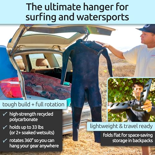 Wetsuit Hanger Drying - Foldable Vented Quick Dry Suit Hanger