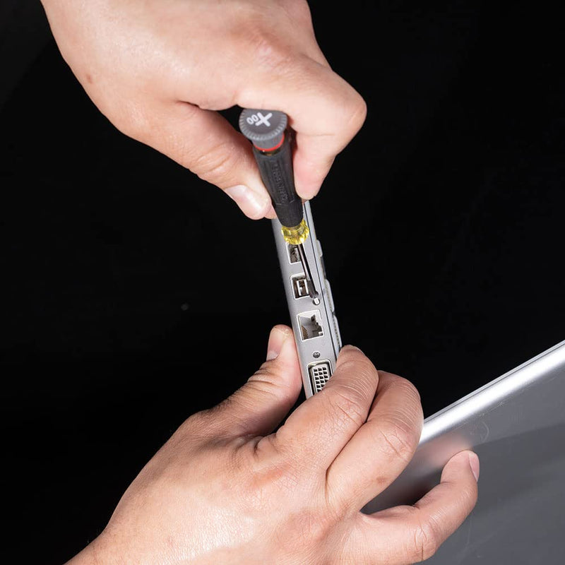 [Australia - AusPower] - Klein Tools 85617 Mini Precision Screwdriver Set, Slotted, Phillips, TORX, Cushion-Grip Handles, Ideal for Terminal Blocks, Electronics 8-Pc Phillips + Slotted + Torx Kit 