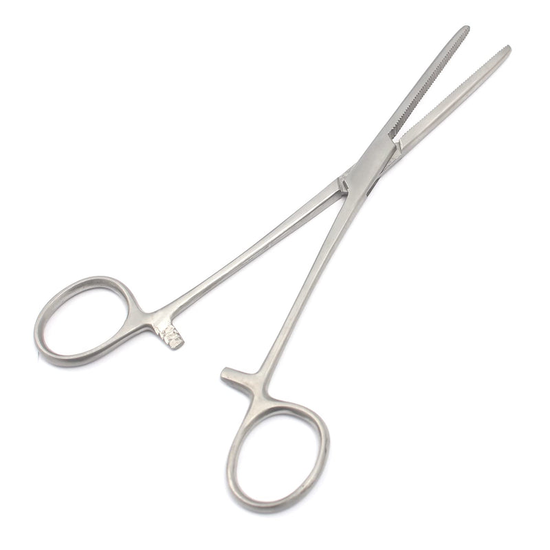 [Australia - AusPower] - OdontoMed2011 Set of 6 Hemostat Locking Forceps 8 Inches, Straight Stainless Steel - Multipurpose Ideal Hemostats for Nurses, Fishing Forceps, Crafts and Hobby 8" 