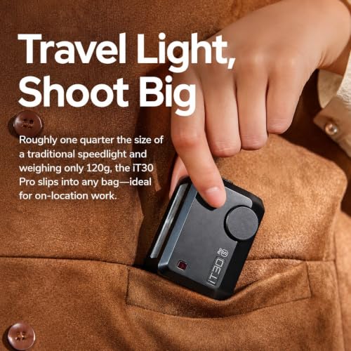 Godox iT30Pro N TTL Mini Camera Flash for Nikon Z6 II Z5 Z7 II Z6 Z8 Z9 iT30 Pro N