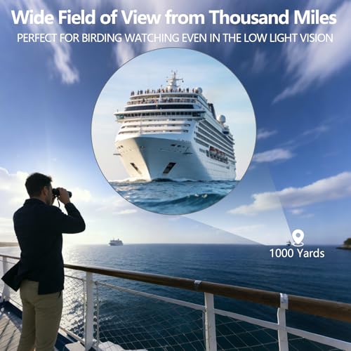 15x50 HD High-Powered Binoculars for Adults & Teens 15X50