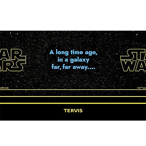 Tervis Traveler Star Wars Classic Logo Triple Walled Insulated Tumbler Travel Cup Keeps Drinks Cold & Hot, 20oz, Stainless Steel