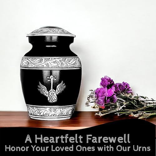 Small Urns for Human Ashes Keepsake - Urn for Ashes for Women, Urns for Human Ashes Adult Man, Mini Urn Small Keepsake